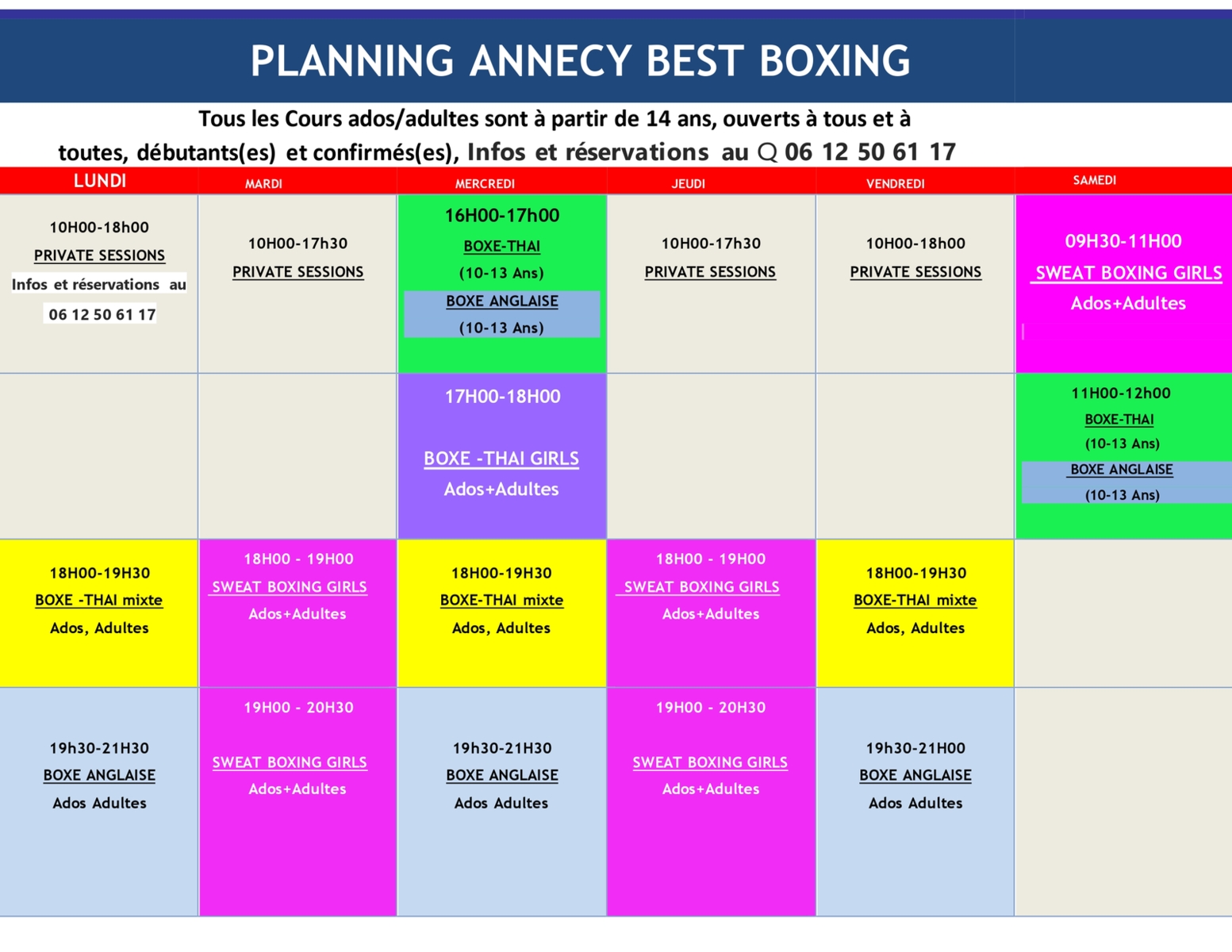 PLANNING SAISON 2023/2024 