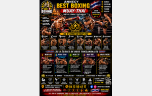 TEAM MUAY -THAI enfants 11 ans +Ados +Adultes